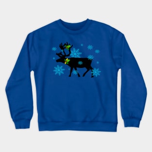 Christmas raindeer design Crewneck Sweatshirt